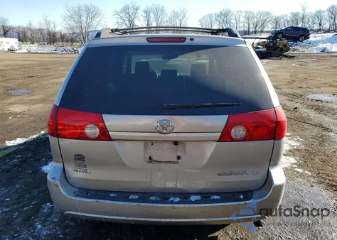 2006 Toyota Sienna Ce из США, поврежденный, VIN 5TDZA23C46S443246